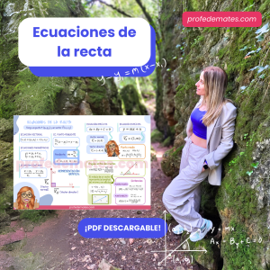 Ecuaciones de la recta